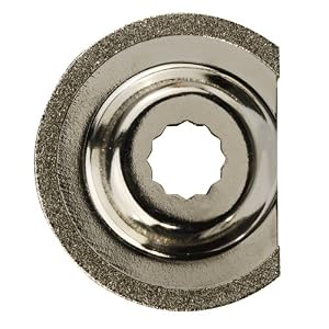 Rockwell RW9128 Sonicrafter 2-1/2-Inch Diamond Coated segment saw blade, 1-Piece