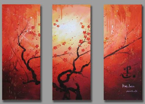 Asian Zen Decorative Oil Painting Hand Painted