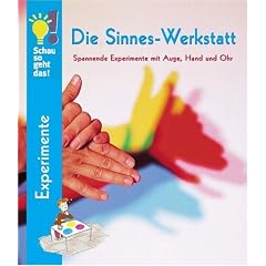 Die Sinnes-Werkstatt. Spannende Experimente mit Auge, Hand und Ohr (Schau, so geht das!) (Gebundene Ausgabe)