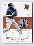 2004 Skybox LE History of the Draft Copper Game Used Jersey #TH Torii Hunter Minnesota Twins #'ed 60/93