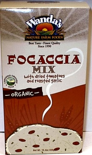 Tomato Garlic Focaccia Mix by Wandas Raising Dough