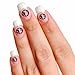 Florida State Seminoles (FSU) 4-Pack Temporary Nail Tattoos