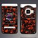 Nokia N75 red hearts Gel skin n75-g31