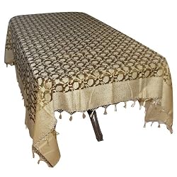 Rectangular Silk Table Cloth Organza 96 x 108 inches