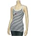 Cleveland Cavalier Tee Shirts : Cleveland Cavalier Ladies White-Navy Blue Assembly Tank Top
