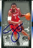 Cuttino Mobley Autographed/Hand Signed Basketball Card (Houston Rockets) 2004 Upper Deck SP #42