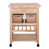 Henley Kitchen Trolley With Baskets