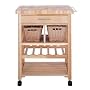 Henley Kitchen Trolley With Baskets