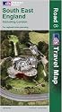 South East England Including London (OS Travel Map - Road Map): Including London. For regional route planning