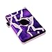Fintie iPad mini 1/2/3 Case - 360 Degree Rotating Stand Case Cover with Auto Sleep / Wake Feature for Apple iPad mini 1 / iPad mini 2 / iPad mini 3, Giraffe Purple
