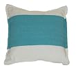 16 x 16 Handwoven Stratus Striped Hammock Square Cotton Pillow