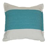 16 x 16 Handwoven Stratus Striped Hammock Square Cotton Pillow