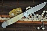 Sale Is Now On- Handmade Hunting Knife - 440c Steel - Beautiful Camping Knife