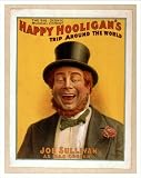 Historic Theater Poster (L), Happy Hooligans trip around the world the big scenic musical com