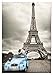 500 Piece Puzzle Black And White With Color - Eiffel Tower, Paris