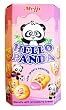 Meiji Hello Panda Biscuits with Strawbery Cream, 10-Count Packages (Pack of 4)