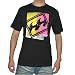 Mens Billabong DEXYS black short sleeve t shirt. Very high quality skate & surf brand t shirt with high quality designer pattern print on front. Looks great when worn with shorts, jeans or boardshorts.