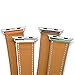 Balerion-Single Tour Watch Band,Genuine Leather Watch Band for APPL-Watch Series 1 Series 2 Series 3 Series 4-42mm/44mm Single Tour Fire Orange