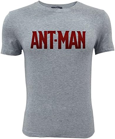 FasCosplay Men's Ant-Man Short Sleeve Cosplay Grey T-shirt
