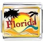 Golden Italian Charm Plated Travel & Culture Florida Photo
