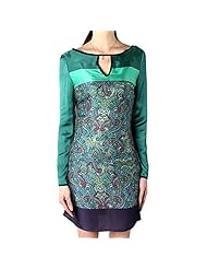 V-neck Chiffon Long Sleeves Club Dress 