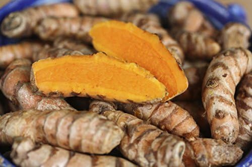 (15 LB) Turmeric Root (Curcumin) - Whole Raw Organic Root - Grown By Bhanu Indian Grocery in California | Free Shipping USA| (15 LB)