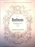 Produkt-Bild: Beethoven - Symphonie Nr. 9 - d-moll - op. 125 - Violoncello und Kontrabass ( Breitkopf & H&auml;rtels Orchester-Bibliothek Nr. 4337)