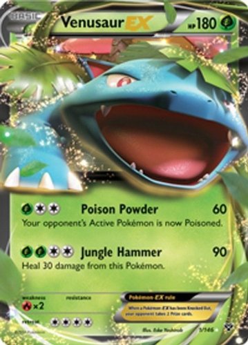 Pokemon Venusaur Ex 1/146 Xy Card