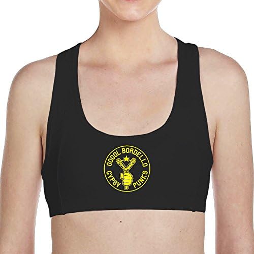 Female Gogol Bordello Band Logo Full-freedom Comfort Bra