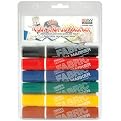 Fabric Brush Marker 6/Pkg-Primary