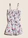 GUESS Kids Girls Floral Printed Romper, WHITE (16)