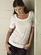 Kalon Clothing Ladies Burnout Scoop Neck T-Shirt