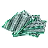 10個入り DIY 両面印刷 プロトタイプ PCB 錫 FR4 ブレッドボード 5x7cm