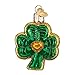 Old World Christmas Ornaments: Shamrock Glass Blown Ornaments for Christmas Tree