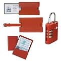 Deluxe Travel Accessory Assortment - Orange