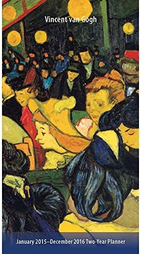 Vincent Van Gogh TWO-YEAR Monthly Checkbook Size Pocket Planner 2015 - 2016