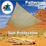10T Patterson - Voile dombrage - Beige - 500 x 500 cm
