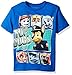 Paw Patrol Little Boys Characters Short Sleeve T-Shirt, Royal, 5/6