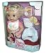 Baby Alive 15 Inch Tall Learn to Potty Baby Doll Set with Baby Doll, Potty, Dress, Bo...