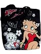 Betty Boop Black Tote Shopping Travel Bag