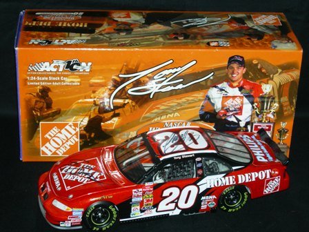 Buy 2002 Tony Stewart #20 Championship Car SIGNED 1 24 by Action