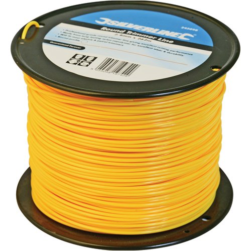 Silverline 427692 377 mm x 2 mm Round Trimmer Line