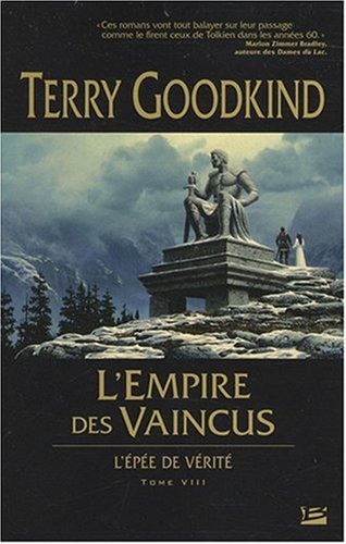 Childrens Toyshop  Livres : L'Epée de Vérité, Tome 8 : L'Empire des vaincus