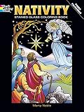 Nativity Stained Glass Coloring Book (Holiday Stained Glass Coloring Book) (Vol i)