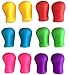 Grips for Pencils 12-Count Assorted Colors 6.5mm ION-PG12