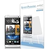 HTC One Screen Protector, amFilm Premium HD Clear Screen Protector for HTC One M7 (2013) (3-Pack) [Lifetime Warranty]