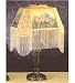 Meyda 26846 18 Fabric/Rev Paint Oblong W/Beads-13.5 Ribbon Base