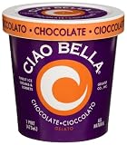 Ciao Bella Chocolate Gelato, 16-Ounce Cups (Pack of 4)