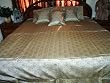7p Silver Screen Floral Sari India Bedding Bedspread Duvet King/ Queen.