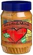 Hearts & Minds Peanut Butter Crunchy, 16-Ounce Jars (Pack of 3)